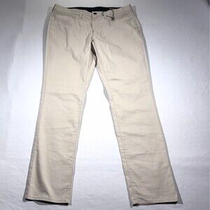 Bonobos Athletic Pants Khaki Beige Tailored Golf Performance 3X Dry Sz 32 x 30